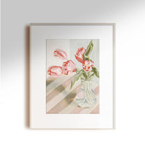 Load image into Gallery viewer, "Tulips in a Vase" Print