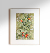 Load image into Gallery viewer, "Nasturtium Tapestry" Print