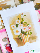 Load image into Gallery viewer, 2024 ART Calendar - 12 beautiful botanical artworks