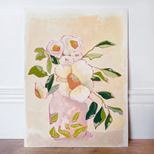 Load image into Gallery viewer, Flourish Vase Gouache Painting