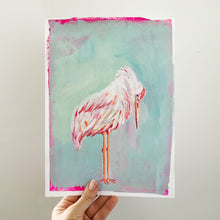 Load image into Gallery viewer, Graceful Blush Gouache Painting