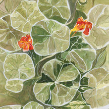 Load image into Gallery viewer, "Nasturtium Tapestry" Print
