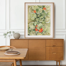 Load image into Gallery viewer, "Nasturtium Tapestry" Print