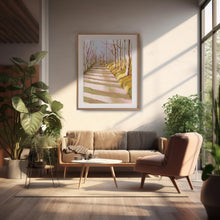 Load image into Gallery viewer, "Forest Path Landscape" Print