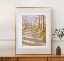 Load image into Gallery viewer, "Forest Path Landscape" Print