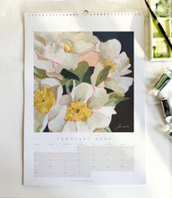 Load image into Gallery viewer, 2024 ART Calendar - 12 beautiful botanical artworks