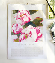 Load image into Gallery viewer, 2024 ART Calendar - 12 beautiful botanical artworks
