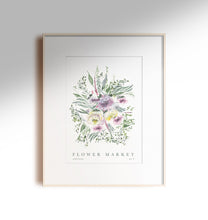 Load image into Gallery viewer, "Flower Market" No5 Print