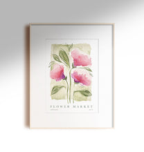 Load image into Gallery viewer, "Flower Market" No 6 Print