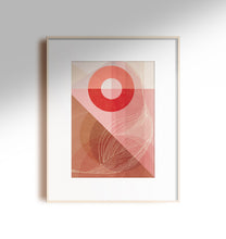 Load image into Gallery viewer, "Above the mountain" - print