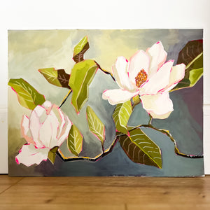 Bold Bloom Gouache Original Painting