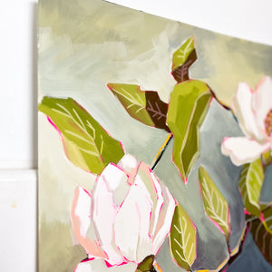 Bold Bloom Gouache Original Painting