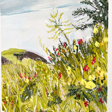 Load image into Gallery viewer, Seaside Serenity Walk #02 Gouache Painting
