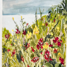 Load image into Gallery viewer, Seaside Serenity Walk #01 Gouache Painting
