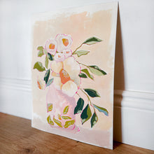 Load image into Gallery viewer, Flourish Vase Gouache Painting
