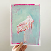 Load image into Gallery viewer, Graceful Blush Gouache Painting

