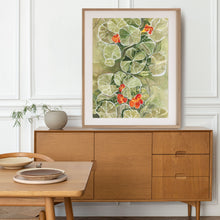 Load image into Gallery viewer, &quot;Nasturtium Tapestry&quot; Print
