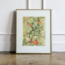 Load image into Gallery viewer, &quot;Nasturtium Tapestry&quot; Print
