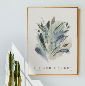 "Flower Market" No1 - print