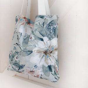 Eco-Friendly "Flourish Garden" 100% Organic Cotton Tote Bags
