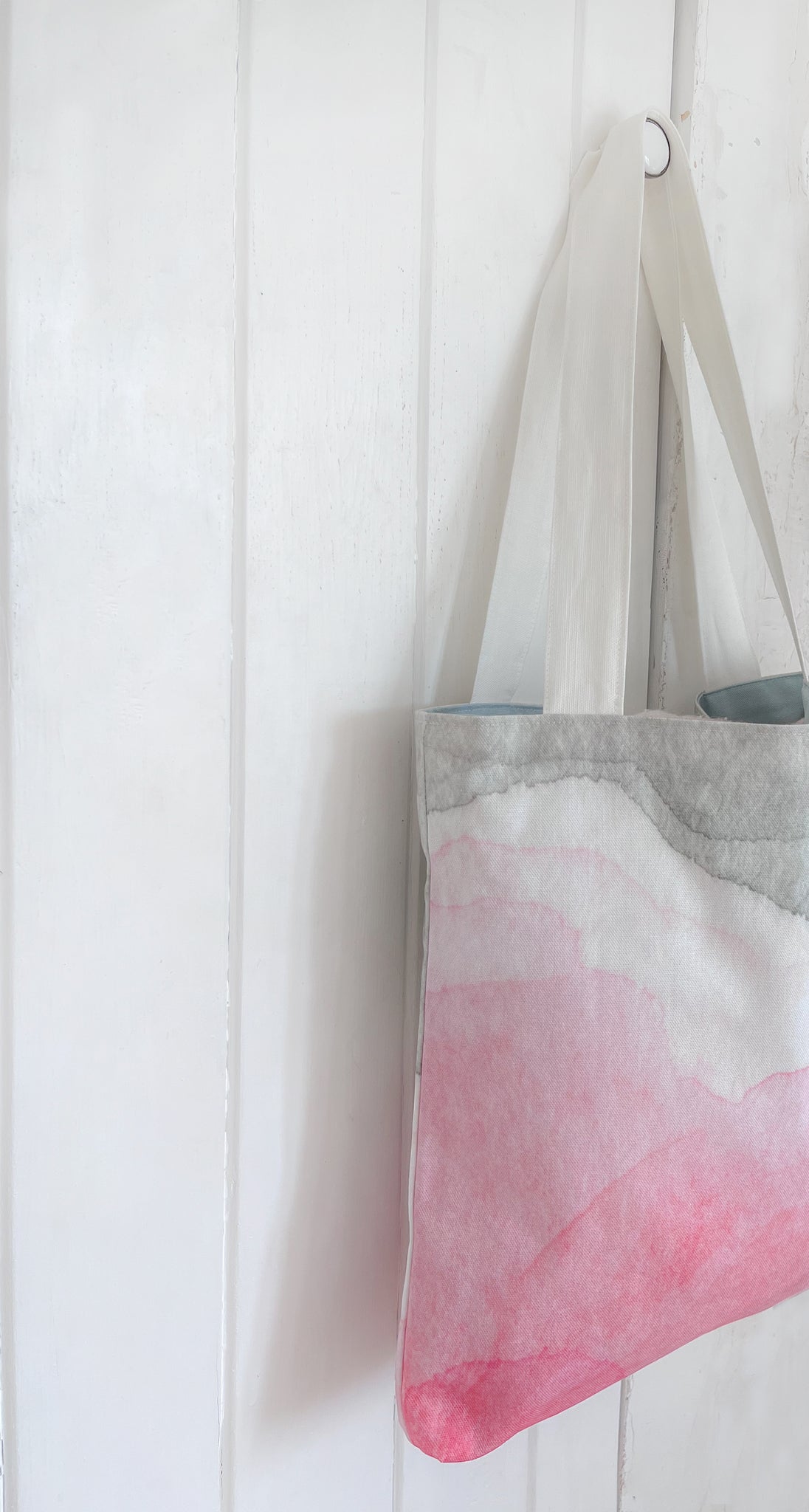 Eco-Friendly Coral 100% Organic Cotton Tote Bags – lucreciacaporale