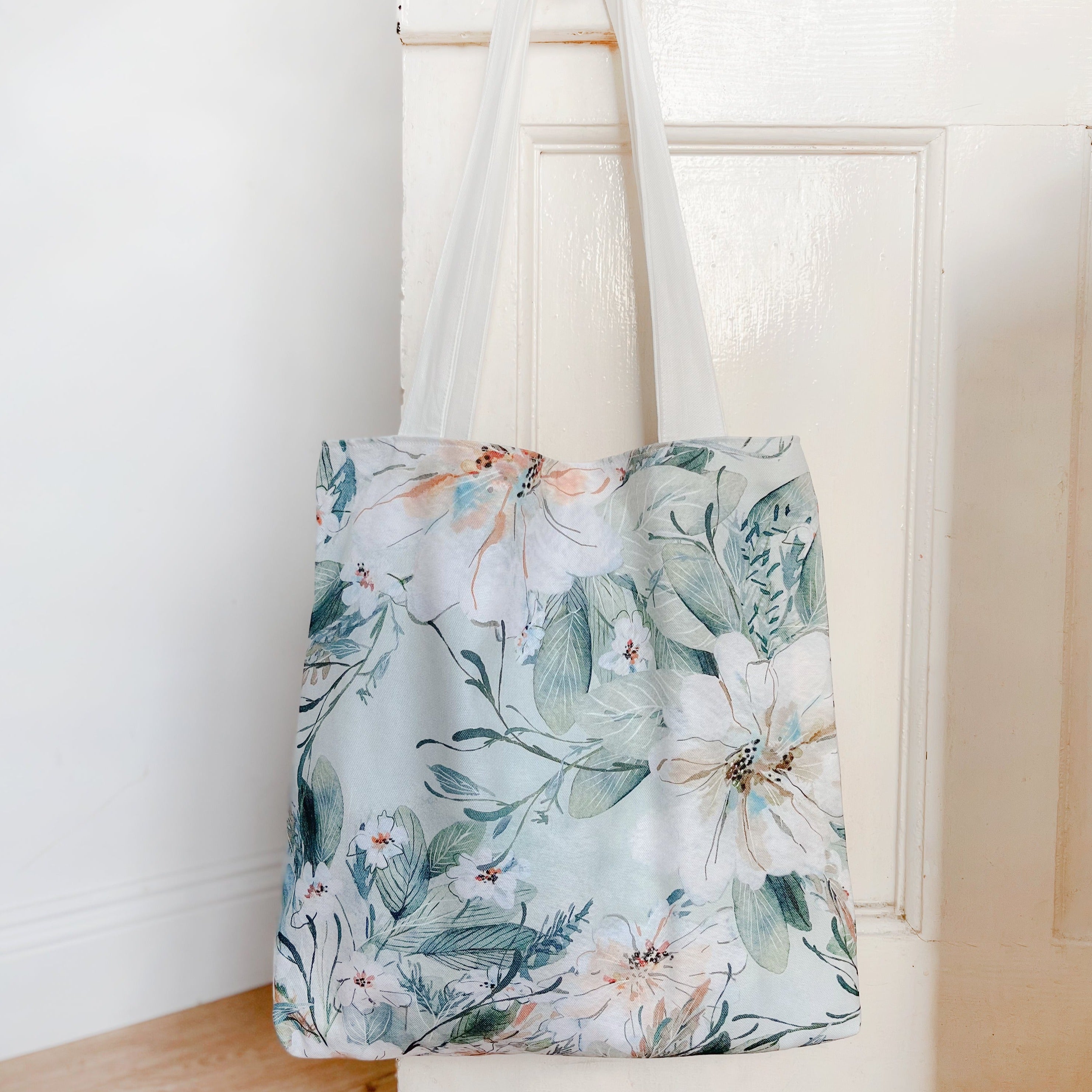 Eco-Friendly Coral 100% Organic Cotton Tote Bags – lucreciacaporale