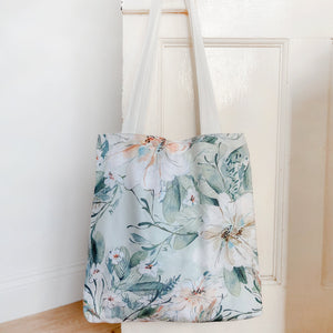 Eco-Friendly "Flourish Garden" 100% Organic Cotton Tote Bags