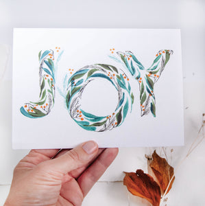 "Whimsical Joy" - Set of 4 Greeting Cards