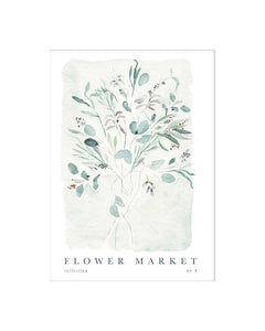 "Flower Market" No4 - Print