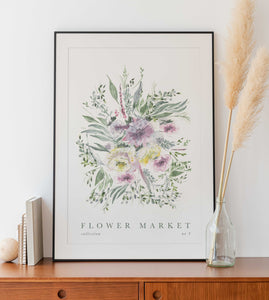 "Flower Market" No5 Print